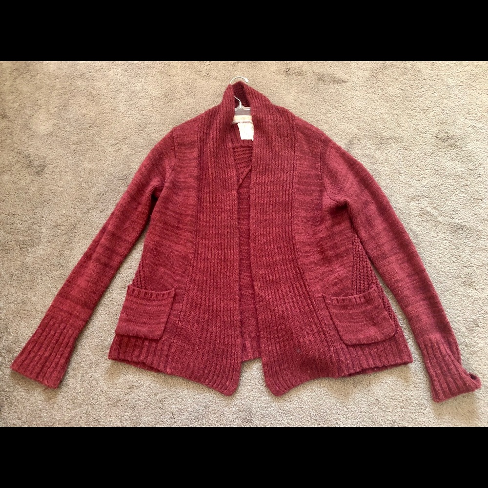 Maroon element sweater
